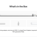 Apple Pencil (1st Generation) with USB-C to Apple Pencil Adapter